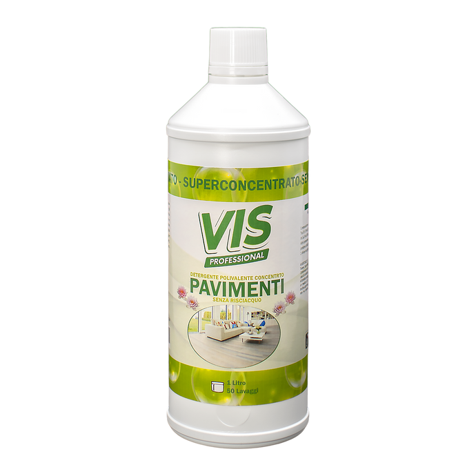 LAVAPAVIMENTI CONCENTRATO  Azione igienizzante VIS PROFESSIONAL 50 LAVAGGI - Vis Professional